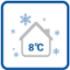Grzanie 8°C